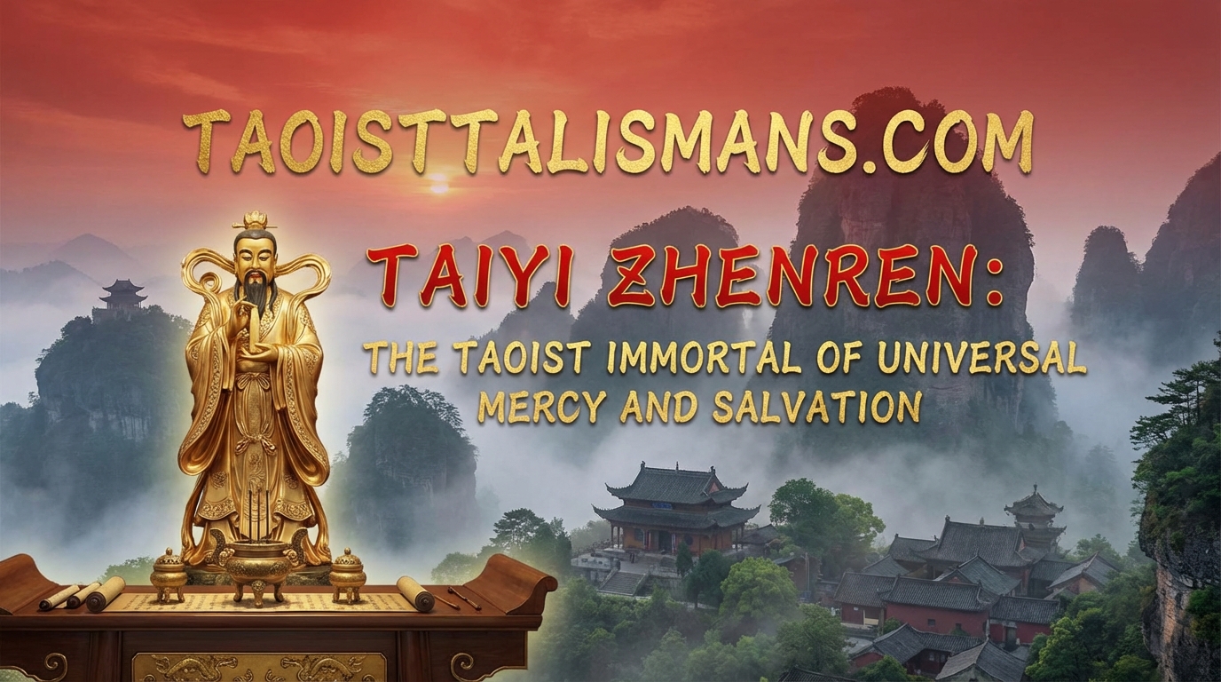 Taiyi Zhenren: The Taoist Immortal of Universal Mercy and Salvation