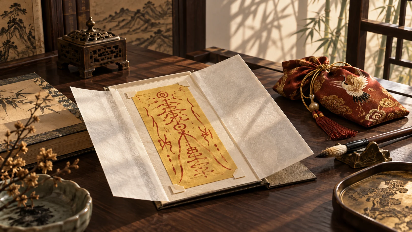 How to Care for a Taoist Talisman: Handling, Storage, and Respectful Practice