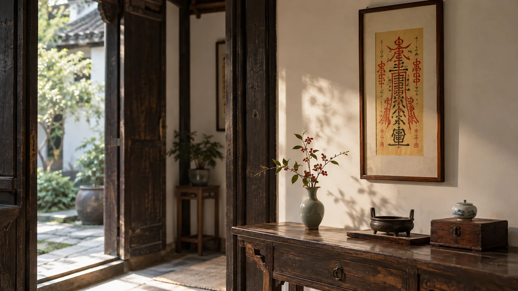 Where to Place a Taoist Protection Talisman in Your Home